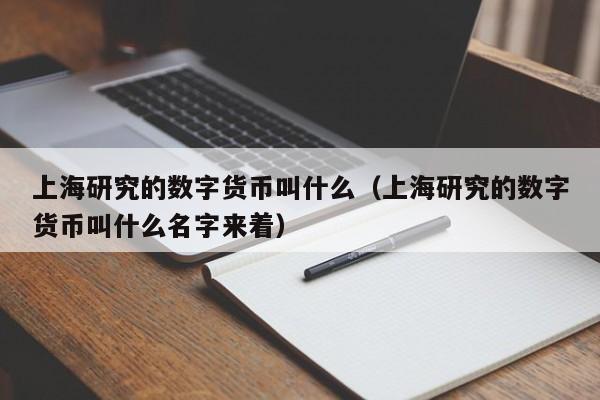 上海研究的数字货币叫什么（上海研究的数字货币叫什么名字来着）