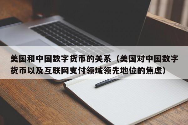 美国和中国数字货币的关系（美国对中国数字货币以及互联网支付领域领先地位的焦虑）