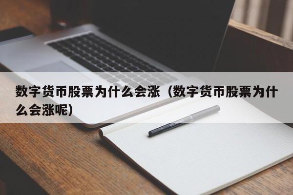 数字货币股票为什么会涨（数字货币股票为什么会涨呢）