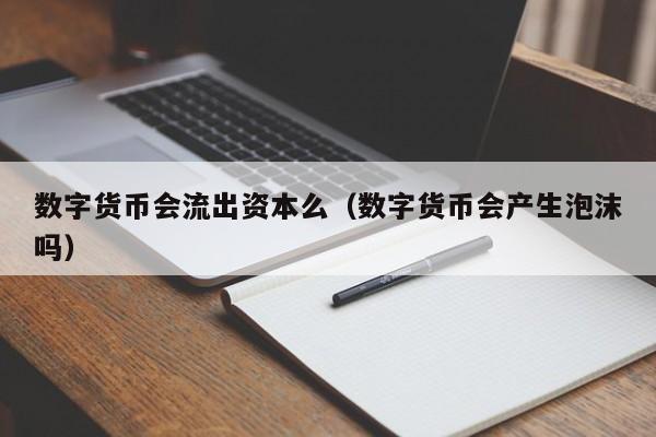 数字货币会流出资本么（数字货币会产生泡沫吗）