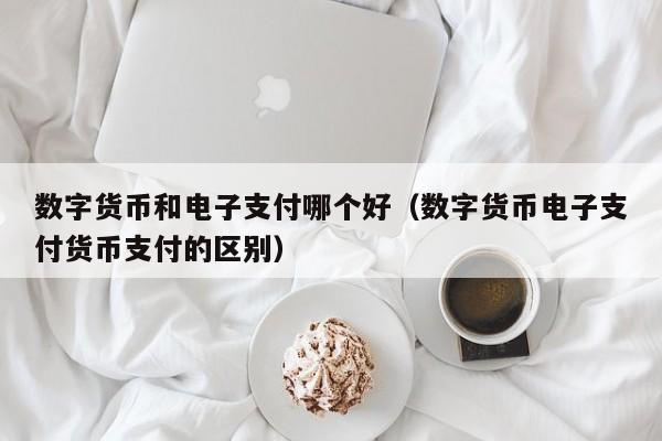 数字货币和电子支付哪个好（数字货币电子支付货币支付的区别）