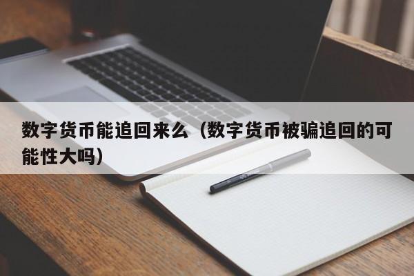 数字货币能追回来么（数字货币被骗追回的可能性大吗）